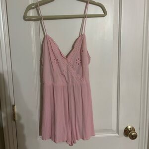 Francesca’s Pink Romper